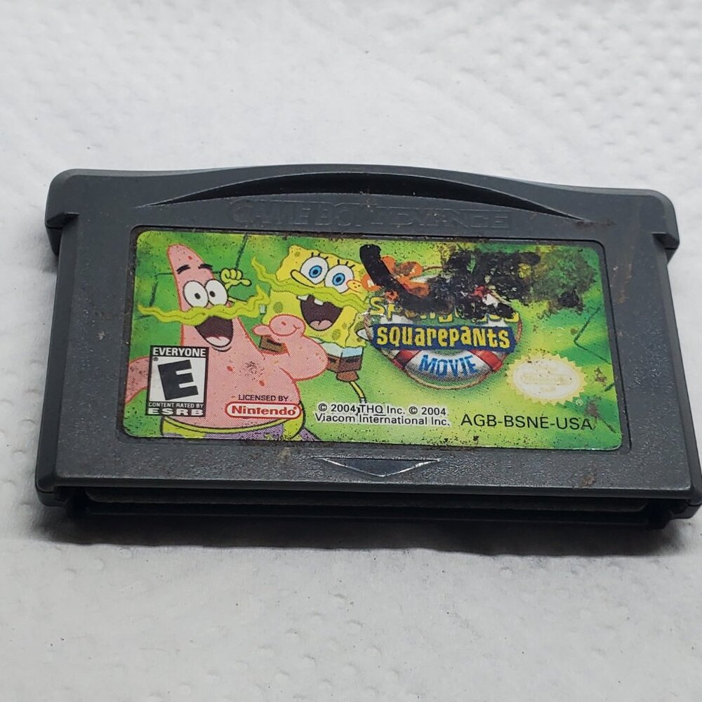The SpongeBob SquarePants Movie (Nintendo Game Boy Advance, 2004) TESTED